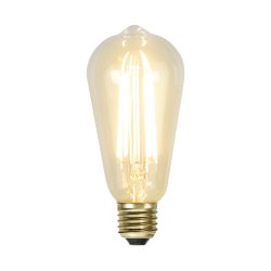 3,6W 2100K LED lampa 6,4cm - Soft Glow - klar - dimbar