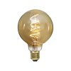 LED-lamppu E27 G95 Decoled Spiral Amber