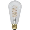 LED-lamppu E27 ST64 Decoled Spiral Clear 3-step