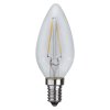 LED-lamppu E14 C35 Clear 150-470 lm 2700K