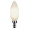LED-lamppu E14 C35 Opaque Filament Ra90 2700/3000K - Himmennettävä