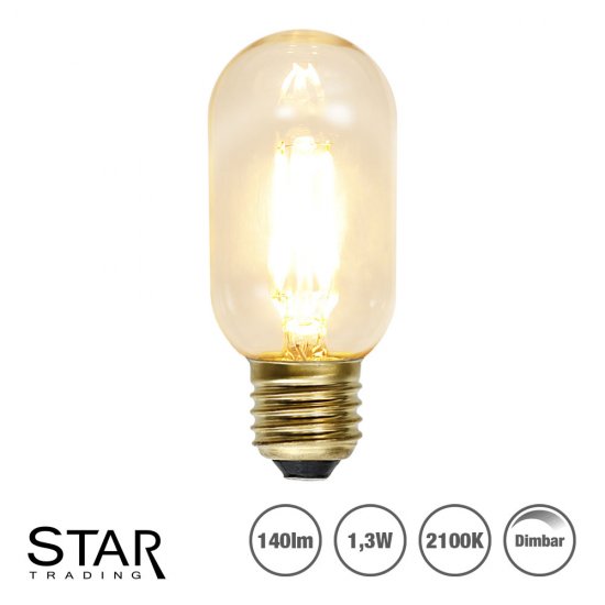 1,5W 2100K LED lampa för dekoration 4,5cm - Soft Glow - dimbar