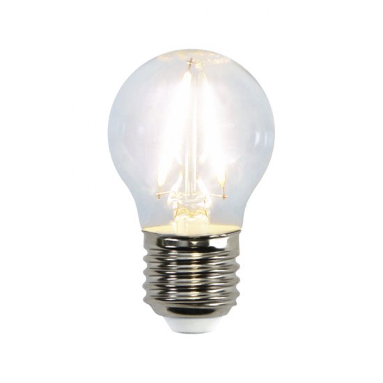 LED lamppu E27 G45 Clear filament 250lm